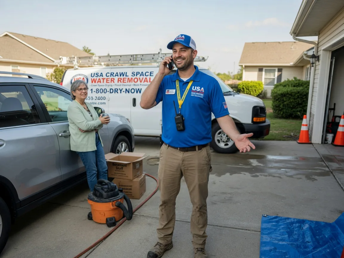 Crawl Space Water Removal George West, TX FAQs